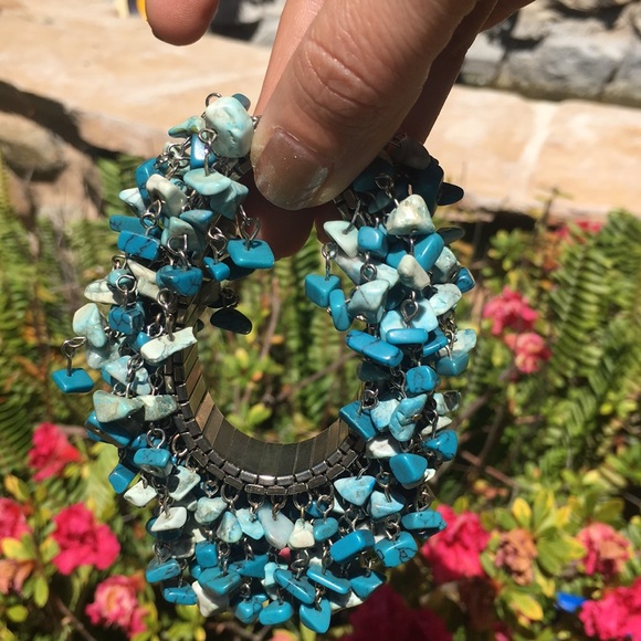 Beautiful turquoise beaded bracelet. - Picture 6 of 6